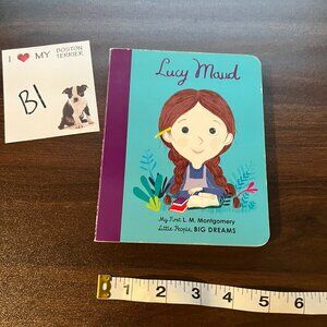 5/$20 Lucy Maud LIttle people big dreams board book